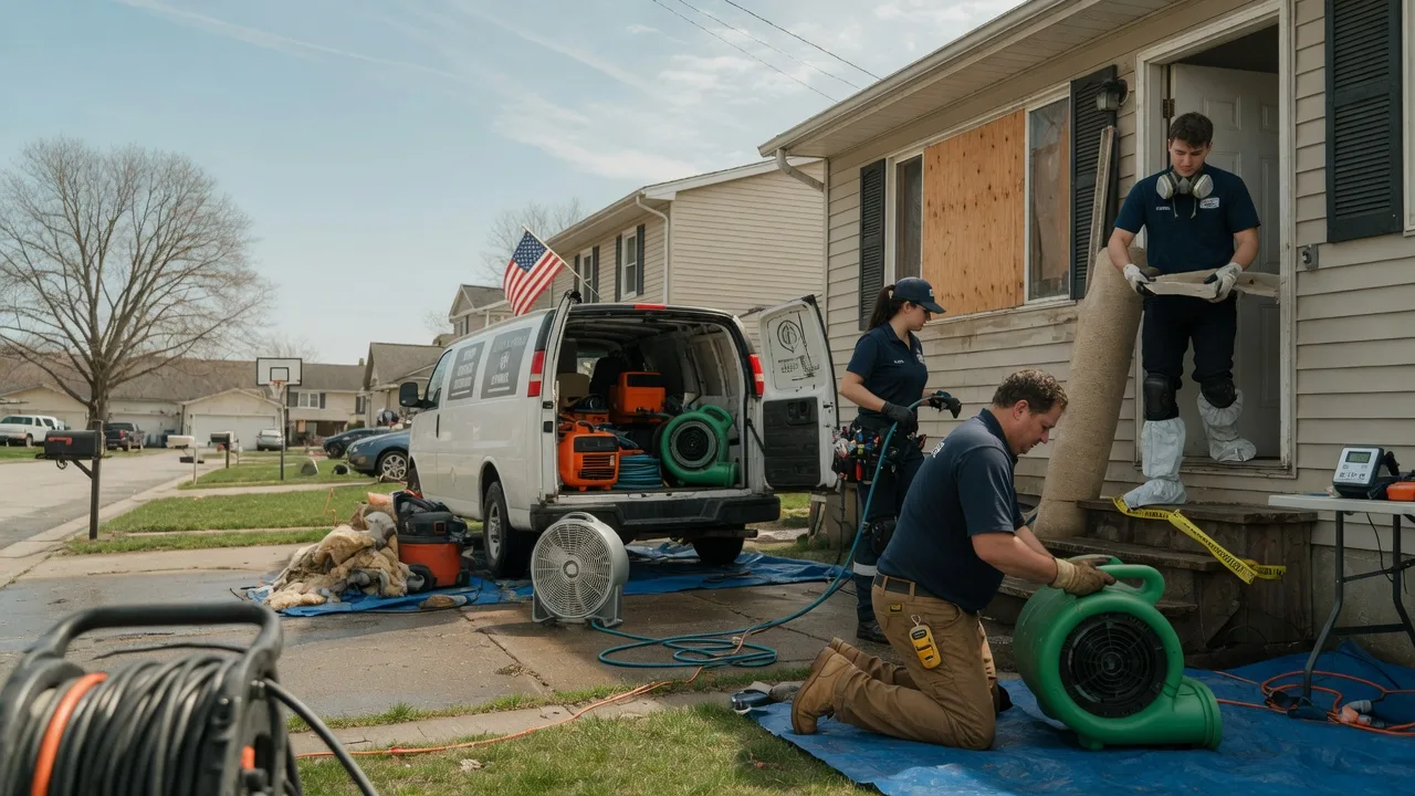 Water Damage Restoration in Killdeer, ND near me